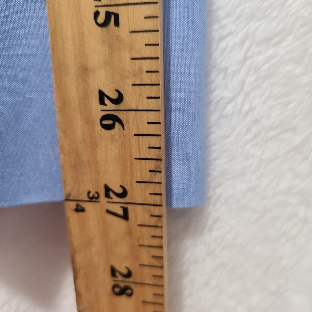 NWT Ministry of Supply Men’s Aero Dress Shirt XXL Slim Blue Button Front Perform - Picture 10 of 11